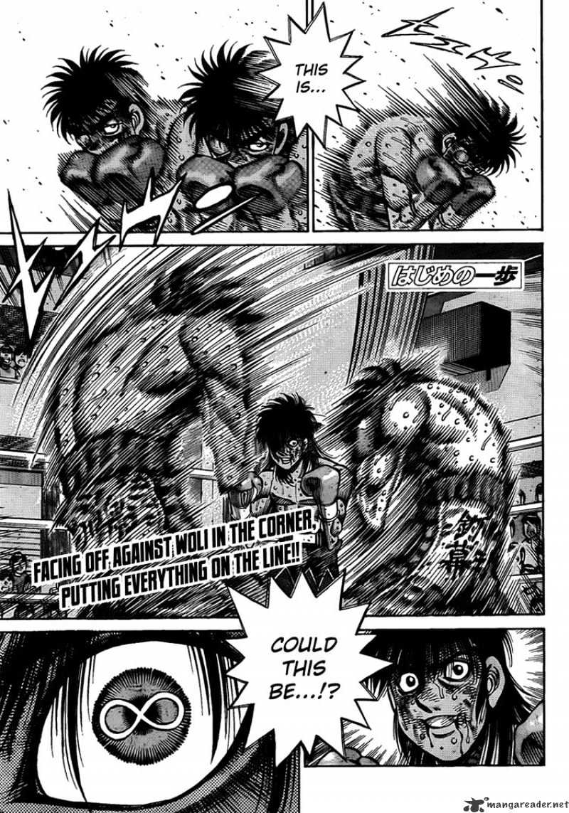 Hajime no Ippo: Fighting Spirit, Chapter 893 image 01